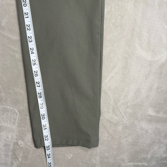 Lululemon ABC Pants Men Sz 34 Slim Fit Green Commission Warpstreme Chino LM5AF3S - Picture 10 of 11